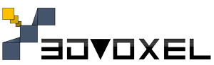 Logo landing - 3D Voxel